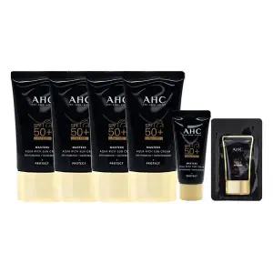[NS홈쇼핑]AHC 마스터즈 아쿠아 리치 선크림 대용량 썬크림 60ml 4개+10ml+샘플..[35842443]