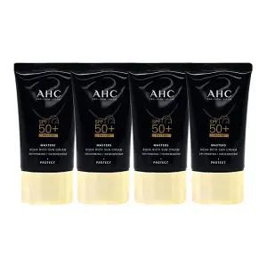 [NS홈쇼핑]AHC 마스터즈 아쿠아 리치 선크림 대용량 썬크림 60ml 4개[35842444]