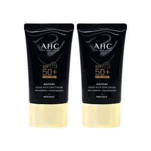 [NS홈쇼핑]AHC 마스터즈 아쿠아 리치 선크림 대용량 썬크림 60ml 2개[35842448]