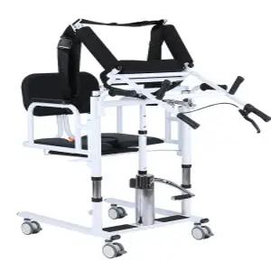 노인 리프트 보조의자 어르신 이동 체어 유압 화장실 보조 운반 휠체어 리프트의자 장애인