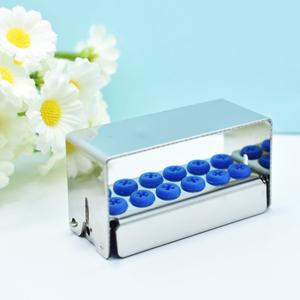 12 홀 알루미늄 용 버 기 케이스 고속/저속 주최자 상자 의사 도구