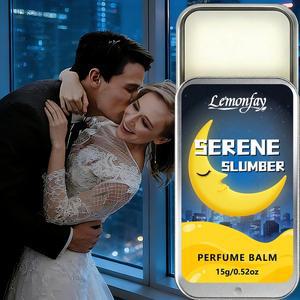 레몬페이 세린 슬럼버 퍼퓸 밤 - 15g 진정 수면용 고체 향수 휴대용 여행용 포켓