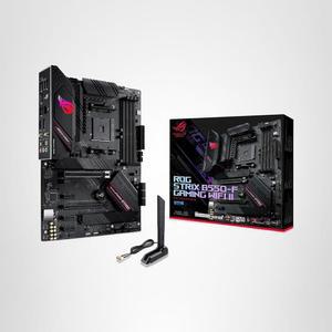 Asus ROG Strix B550-F 게이밍 WiFi II AMD AM4(3세대 라이젠) ATX 마더보드(PCIe 4.0, 6E, 2.5Gb LAN, BIOS 플래시백, HDMI 2.1, 주소 지정 가능한 2세대 RGB 헤더 및 아우라 동기화)