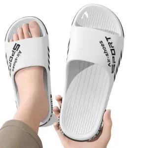 남자 여성 에어 쿠션 스포츠 슬리퍼 230~290 빅사이즈 발편한 실내화 사무실