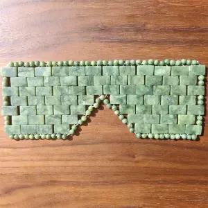 옥 안대 눈 마스크 가리개 쿨링 수면 개선