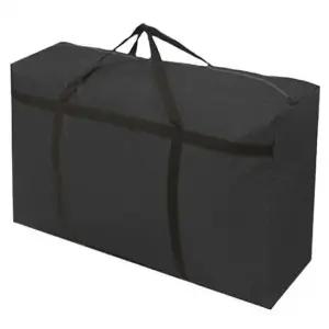 트래블백 빅사이즈 방수 옥스포드캠핑가방 180L 검정 대형보 폴딩백