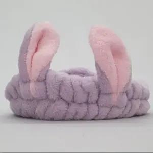 [에스에스_62]세안 헤어 토끼세안 세수머리띠 퍼플