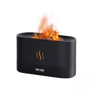 불멍가습기 모닥불 가습기 블랙 초음파 환절기 불멍 벽난로