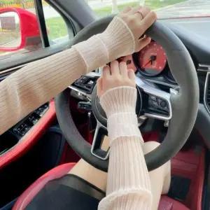 망사 여성 운전용 햇빛 자외선차단 주름레이스 팔토시