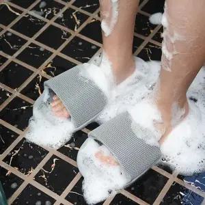 [에스에스_63]실리콘 샤워 발마사지 욕실 미끄럼방지 남여