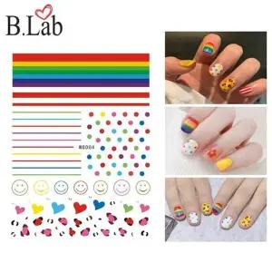 [에스에스_62]뷰랩 젤네일 레인스마일 데코 워터데칼