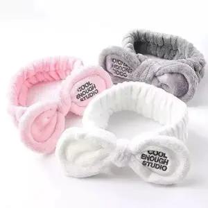 [에스에스_62]세안용 헤어 세안머리띠 극세사 세안 머리띠