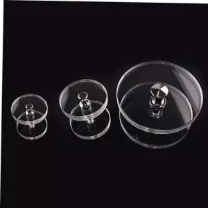 샤시문 CB 비바데이 강화도어손잡이 아크릴 원형200파이