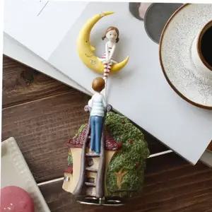 오르골선물 돌아가는 오르골 선물용 촬영용 장식소품 감성소품