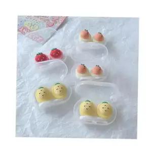 소프트렌즈케이스 과일 렌즈통