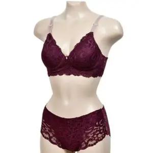 모던룩 노와이어 B컵 풀커버리지 여성 속옷 브라 팬티