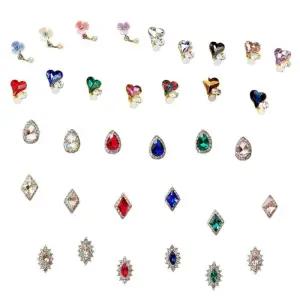 [에스에스_62]네일파츠 브로치파츠 일자 모음10 커브형34