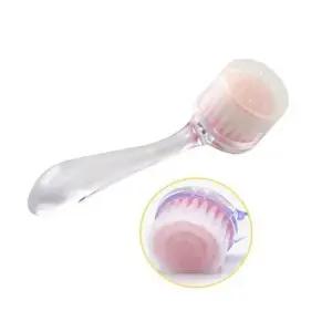 [에스에스_62]클렌징 미세모 세수용브러쉬 약13.4x3.8cm