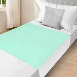 요실금 성인을 위한 침대 패드 세척 가능 방수 재사용 가능한 습윤 매트리스 프로텍터 언더패드 접이식