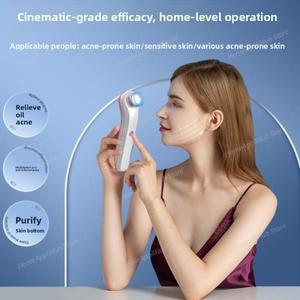 오존 플라즈마 펜 얼굴 클리너 피부 관리 뷰티 기기 블루 라이트   제거 드롭쉬핑