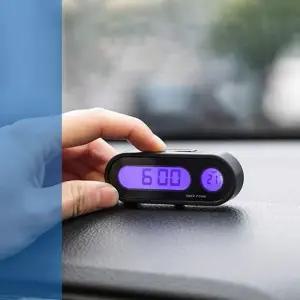 [에스에스_63]차량용 디지털 시계 자동차용품야광 LED시계