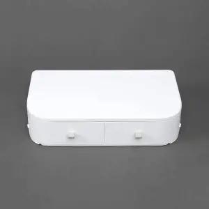 TBZ 높이조절 4단 화이트 모니터받침대 미니모니터받침대