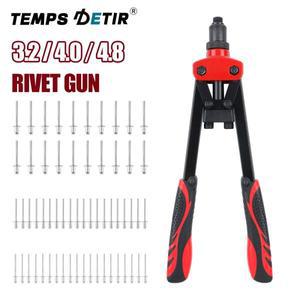 수동 리벳 건, 3.2-4.0-4.8mm 사용, 가정용 DIY 키트, 알루미늄 합금 풀 도구, 시트 파이프의 고정 및