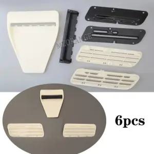 본넷덕트 미쓰비시 랜서 에볼루션 EVO X 10 에어 후드 벤트 흡기 덕트 커버 스쿠프 보닛 차량용 6개 삽입