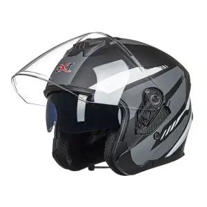 오토바이 헬멧 오픈페이스 블루투스 스쿠터 클래식 쉴드 통풍