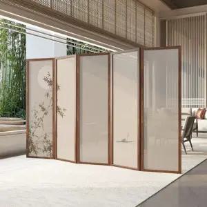 돌잔치 병풍 월넛 인테리어 가벽 잔치 장식 파티