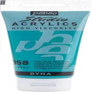 페베오 832-353 - 스튜디오 아크릴 페인트 이리데센트 그린 블루 100ml/3.38온스