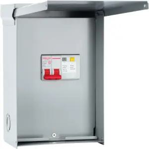 브리이데아 60암페어 스파 패널 3극 GFCI 브레이커 IP 65 방수 온수 욕조 수영장 홈에 이상적임