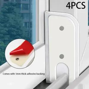 샷시부속 창문 부품 4 개 강철 알루미늄 합금 도어 창 방풍 슬라이딩 씰 앞유리 먼지 스틱 방음 테이프