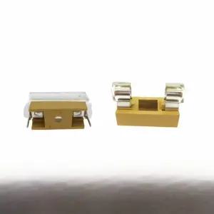 휴즈홀더 옐로우 베이스 PTF-15 퓨즈 홀더 5X20 6X30 투명 커버 튜브 박스 HQ