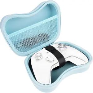 Xbox 시리즈 X/S 닌텐도 스위치 프로 휴대용 가방 보호용 하드 쉘 보관 케이스(블루)와 호환되는 링크 디어