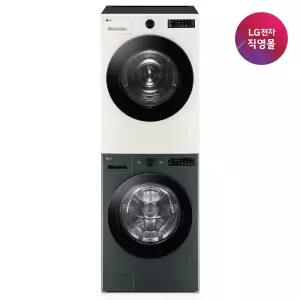 [롯데백화점]LG전자 [LG전자 직영] LG 트롬 세탁기 건조기 세트 FG21GNR+RG18EN