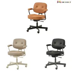 ALEFJALL 등받이가 푹신한 사무용 회전의자