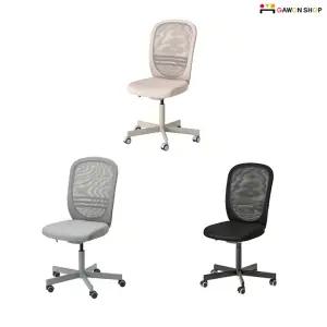 FLINTAN 사무용 회전의자 (무팔의자/팔걸이없음)