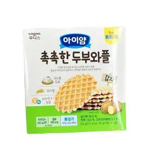 아이얌 촉촉한 두부와플 감자맛 16g x 4입 x 2개