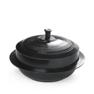 통주물무쇠가마솥 키친아트 가마솥 냄비 누룽지 찌개 뚝배기 22CM