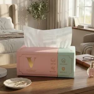 [VERA] 베라 4ZERO 뽑아쓰는 미용티슈 250매X6팩 100%천연펄프 팝업 티슈