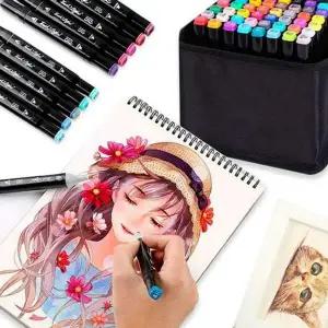 마카펜 마카펜 초보자용 듀얼팁 디자인 미술 48색 스케치 인테리어