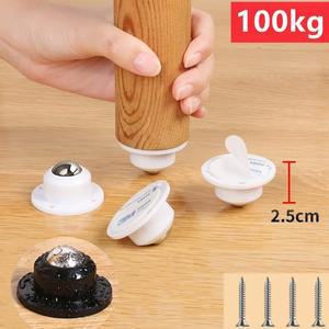 가구 바퀴 360 듀티 헤비 접착 스틸 회전 범용 자체 하중 풀리 스테인레스 강력한