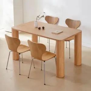 노바 위너 1400 4인 원목 식탁세트 의자4개)