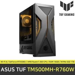 ASUS TUF TM500MH-R760W 컴퓨터 / RAM 16GB / NVMe SSD 1TB