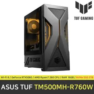 ASUS TUF TM500MH-R760W 컴퓨터 / RAM 16GB / NVMe SSD 2TB