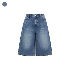 [롯데백화점]게스 여성 인디고 버뮤다 팬츠(OQ2D5990)