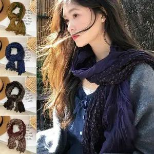 [하프클럽/옷자락]여자 4컬러 환절기 봄 가을 넥 스카프