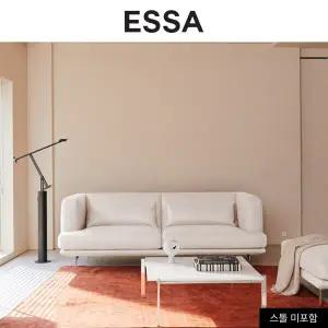[에싸] 코르티나 3인 크라비츠 패브릭 소파+막대쿠션2개