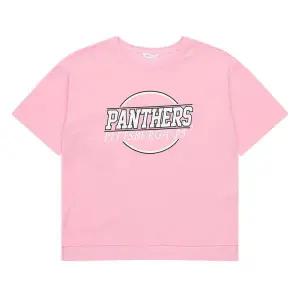 [소이] 여아 빅로고 컬러 반팔 티셔츠 22M3478_PK [P003792474]